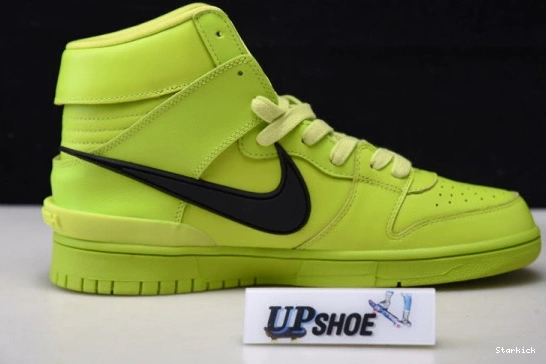 Flash CU7544-300 Nike Lime Dunk AMBUSH High 1226